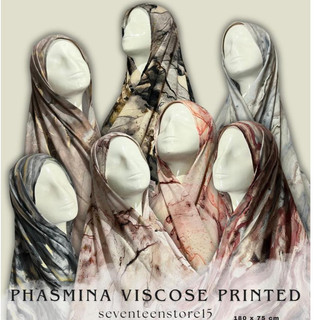 SEVENTEEN - PASMINA VISCOSE MARBLE PRINTED