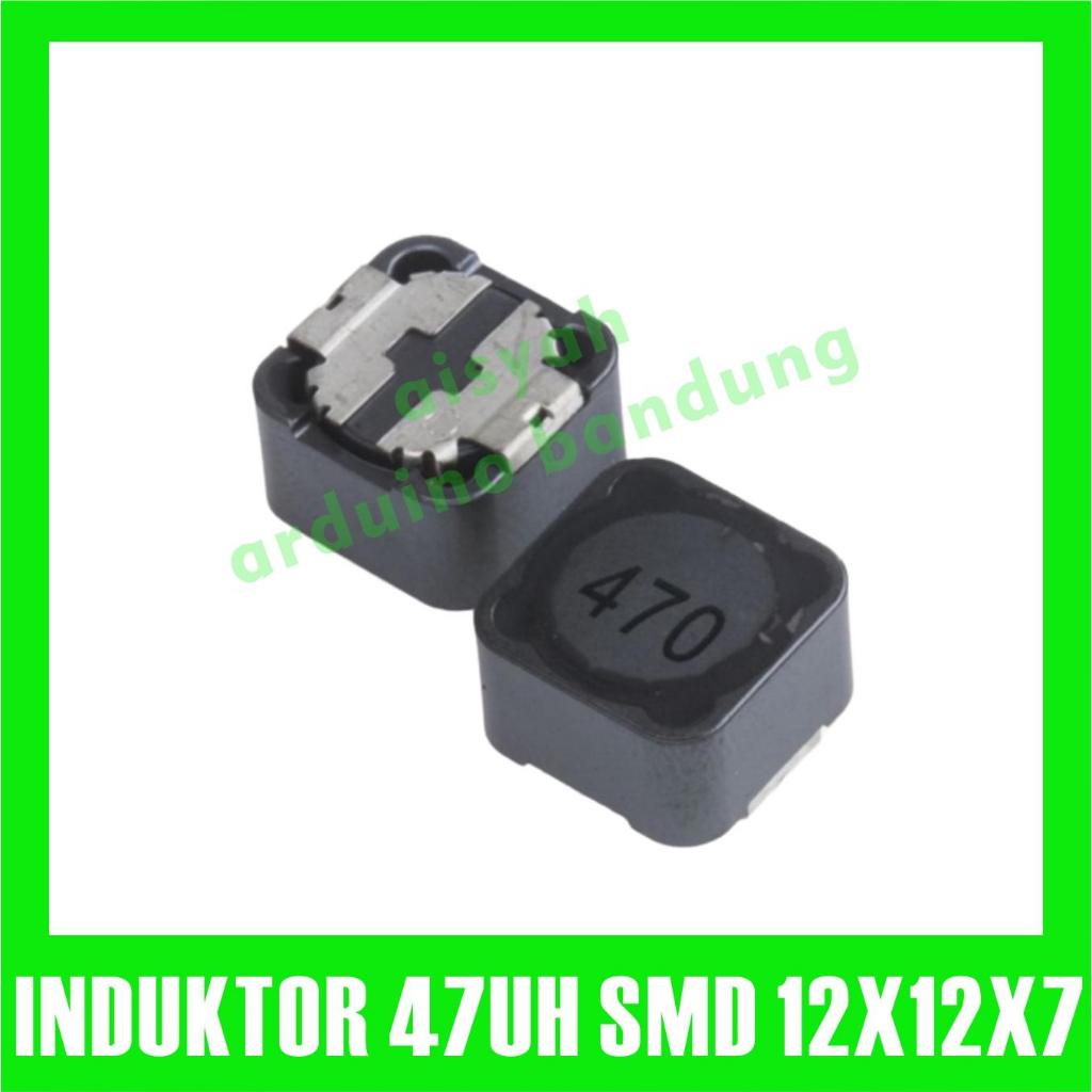 DS1207 Inductor 47uH 470 SMD Power Inductor Wrap 12x12x7 มม.สําหรับการใช้งานอิเล็กทรอนิกส์ SMD