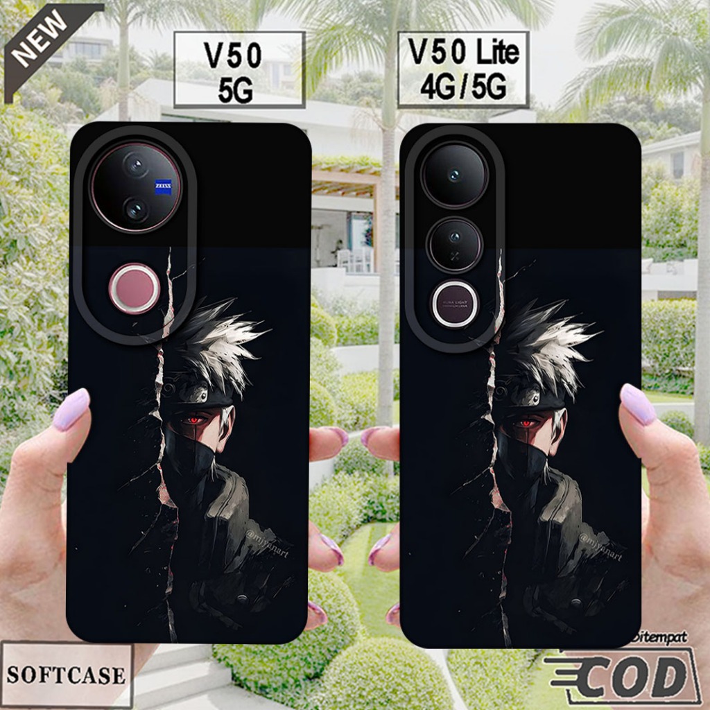 เคส VIVO V50 5G 2025 - เคส VIVO V50 LITE 4G / 5G 2025 _ เคสซิลิโคนสีดํายืดหยุ่น