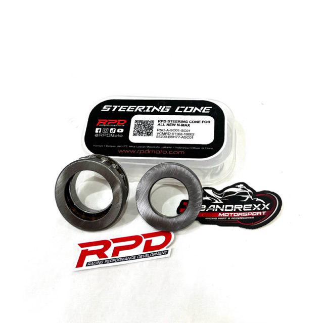 Original RPD พวงมาลัยกรวย RPD พวงมาลัยคอลัมน์สําหรับ Aerox 155 เชื่อมต่อ-All ใหม่ Nmax B65