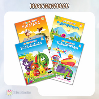 Buku Mewarnai Anak Dengan Contoh Mewarnai