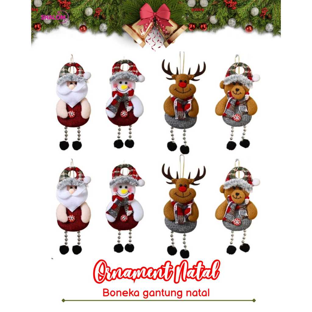 แขวน CHRISTMAS ORNAMENTS/MERRY CHRISTMAS/CHRISTMAS SUPPLEIES