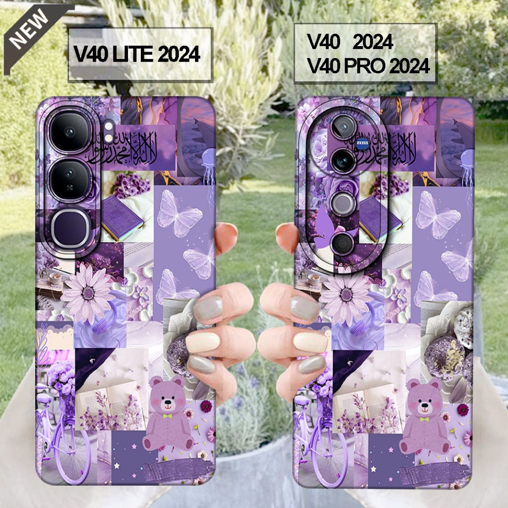 เคส VIVO V40 _เคส VIVO V40 PRO และเคส VIVO V40 LITE - เคสซิลิโคนสีดําสุดเท่ ยืดหยุ่น ใส