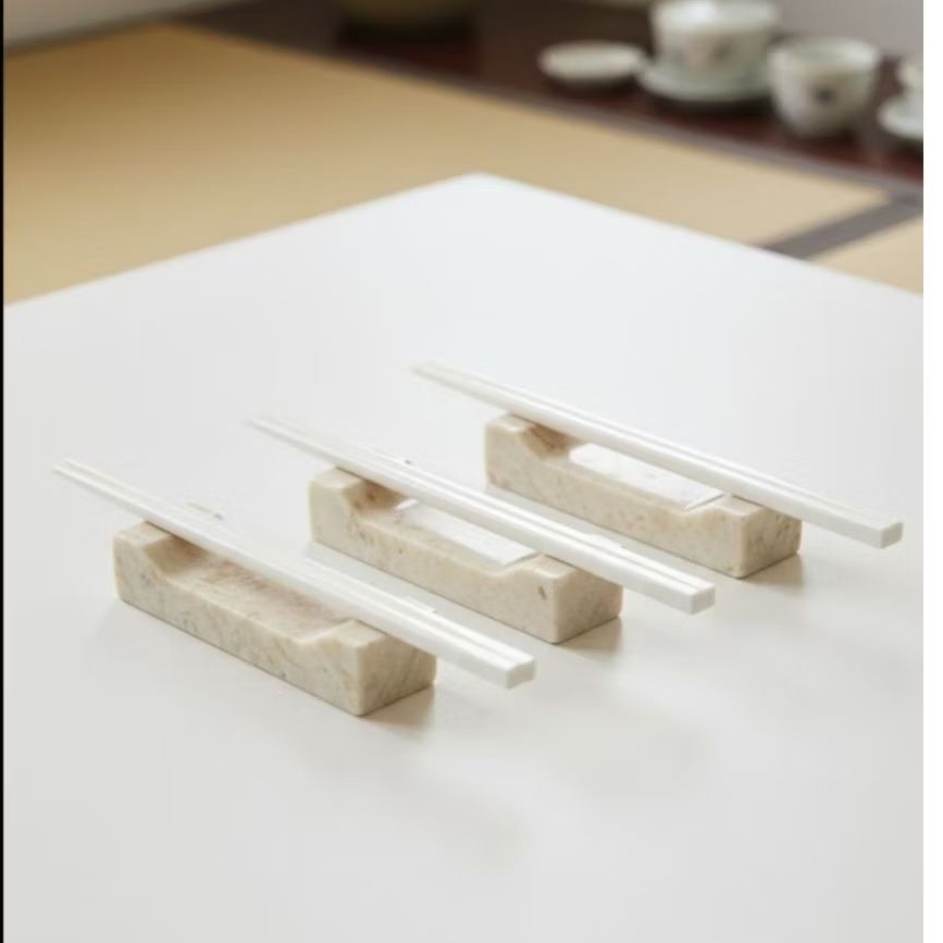 AESTTHETIC MARBLE CHOPSTICKS BOARD