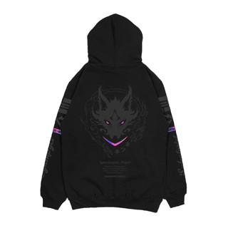 Ngab Hoodie Jumper Sylent Instinc HD036 Hitam Unisex Cowok Cewek Pria Wanita Fleece Tebal