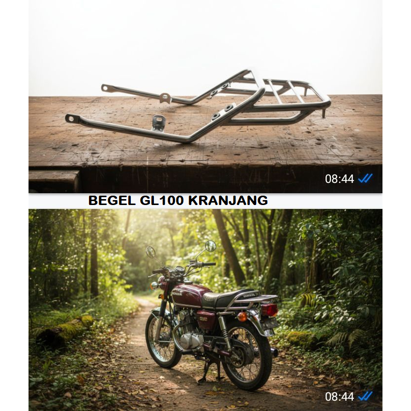 GL100 ด้านหลัง BEGEL SUPER THICK RACK SET