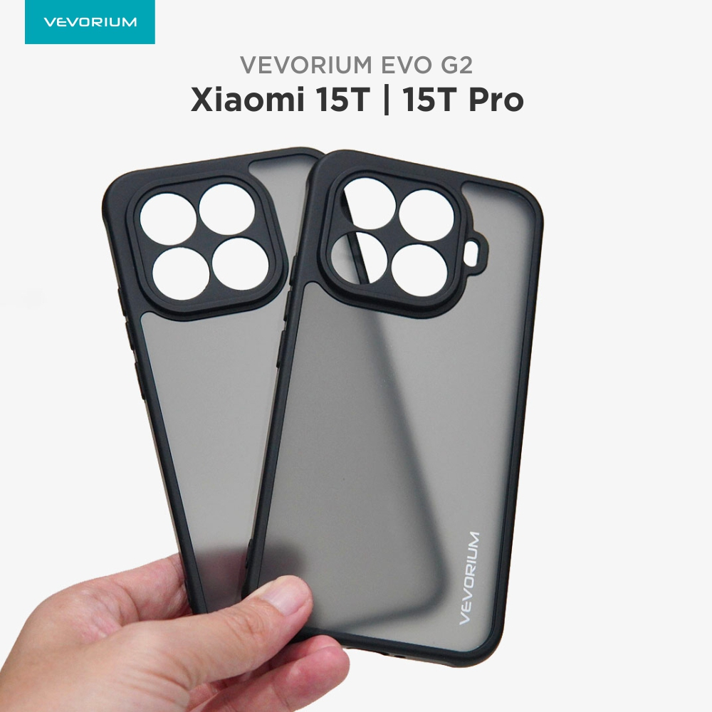 VEVORIUM EVO G2 Xiaomi 15T 5G / 15T Pro 5G | เคสนิ่มไฮบริดฮาร์ด