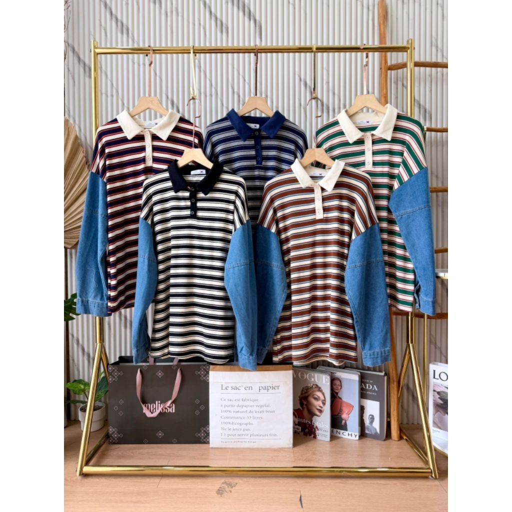 กางเกงยีนส์ Bkk shoulder fsy