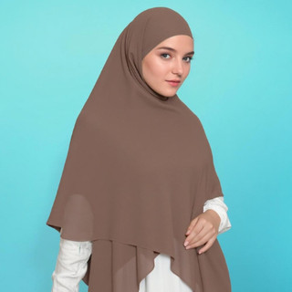 Khaizuran - Hijab French Square, Khiban Ceruty Segi Empat Tali Bandana