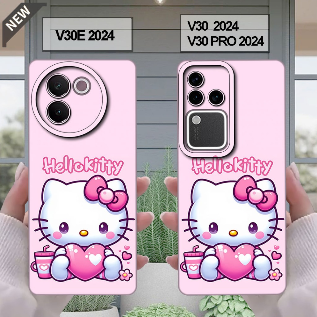 เคส VIVO V30 _เคส VIVO V30E _เคส VIVO V30 PRO - เคสซิลิโคนสีดําใส ยืดหยุ่นหนายืดหยุ่น