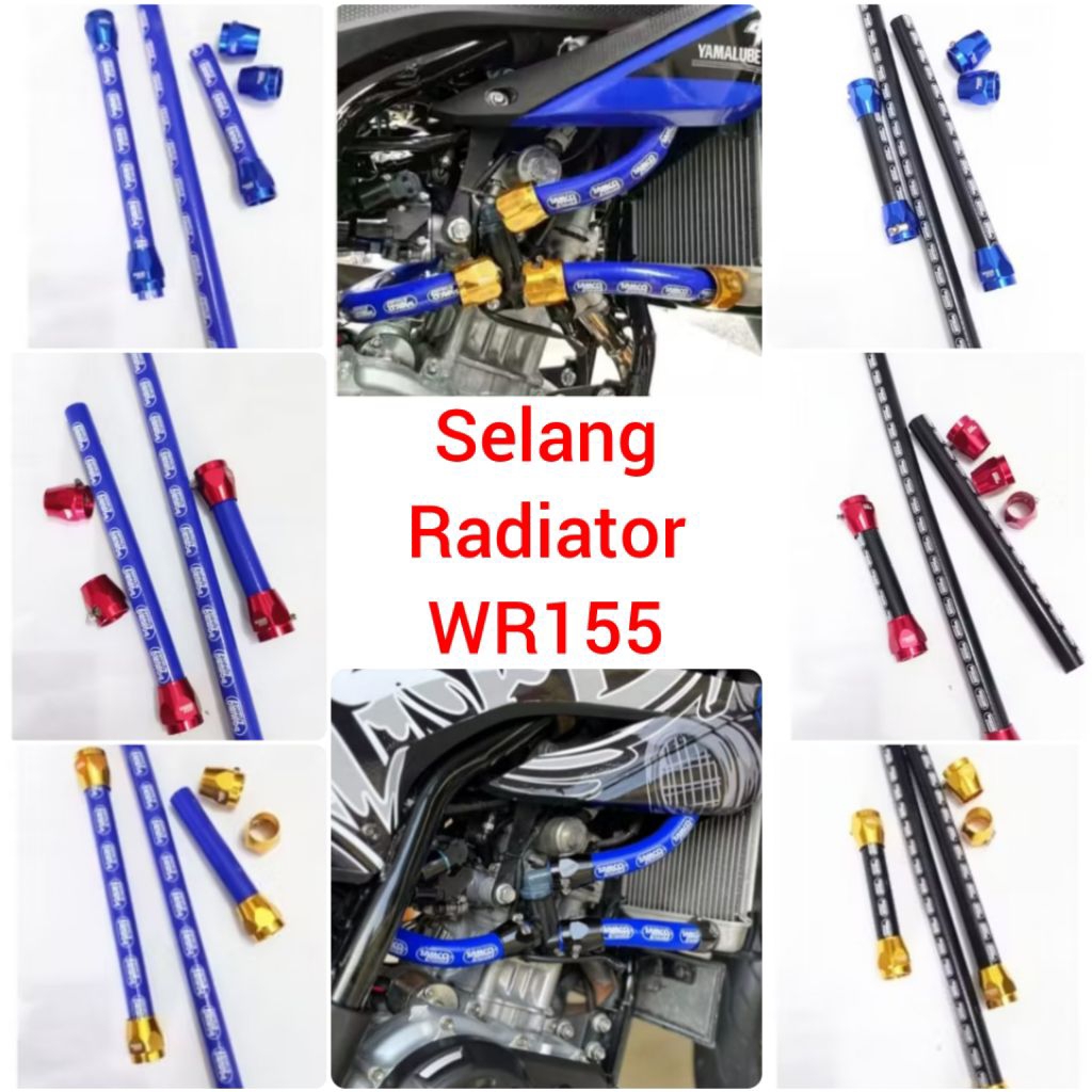 WR 155 R samco ท่อหม้อน้ํา cnc, ท่อลมหม้อน้ํา yamaha WR155R