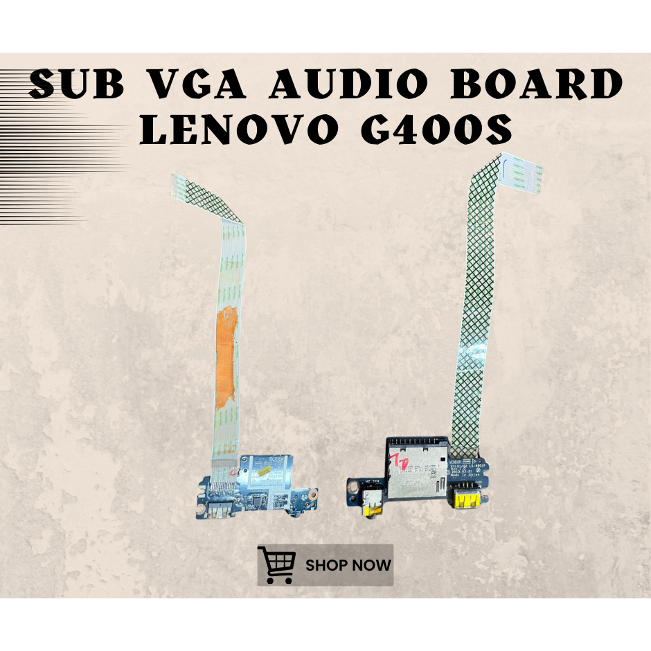 SUB BOARD VGA BOARD AUDIO BOARD LENOVO G400S SECOND