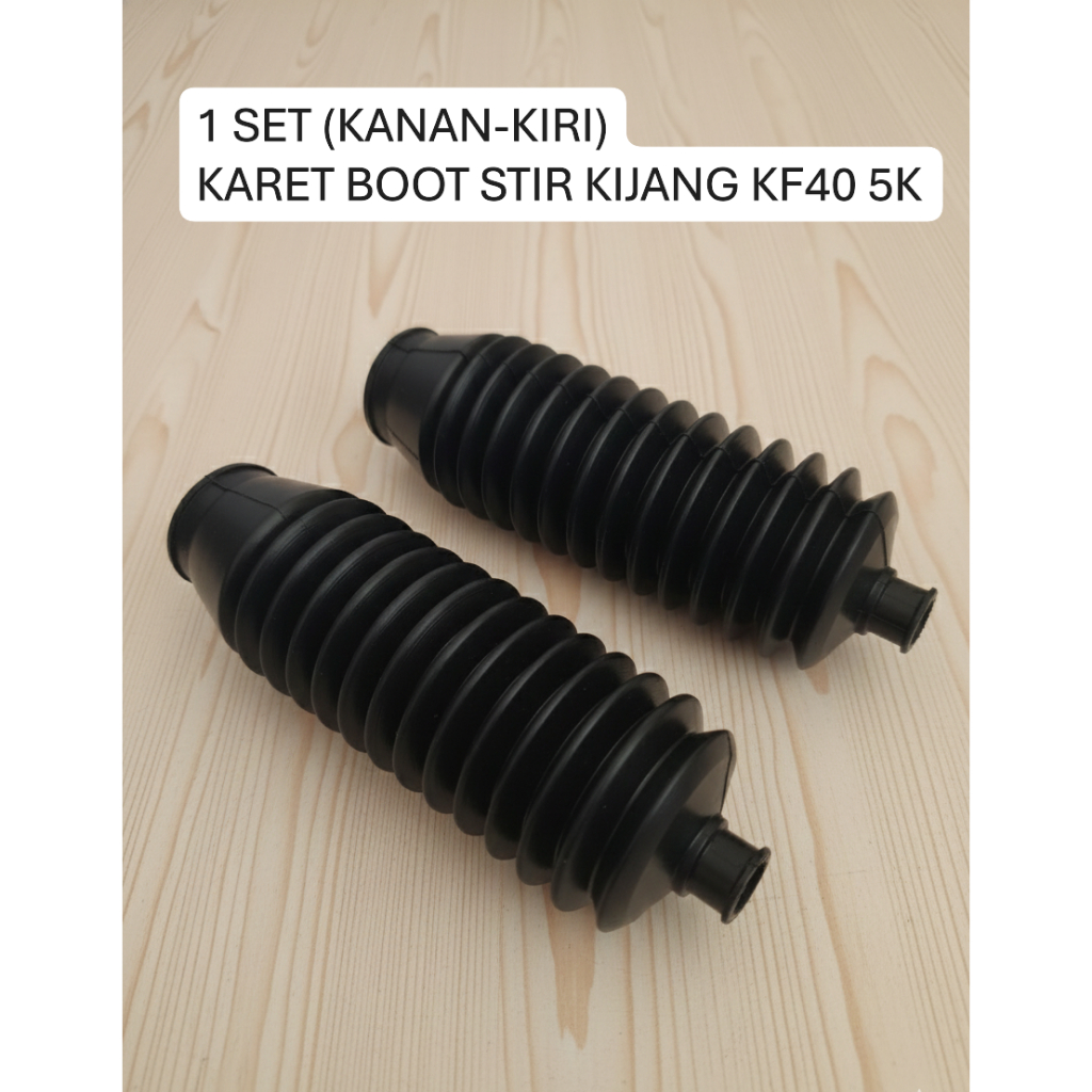 STEERING BOOT RUBBER STER KIJANG 5K KF40 STEERING BOOT RUBBER KF40 5K 1 ชุด