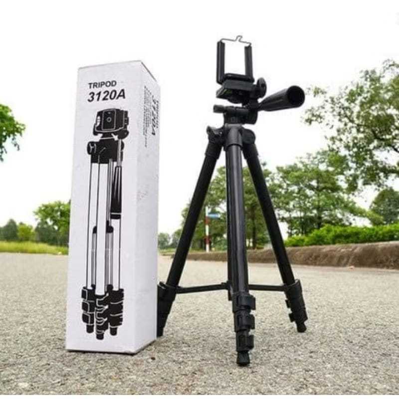 TRIPOD 3120A สีดํา ANTI-RUST TRIPOD HP CAMERA VIDEO CLEAR