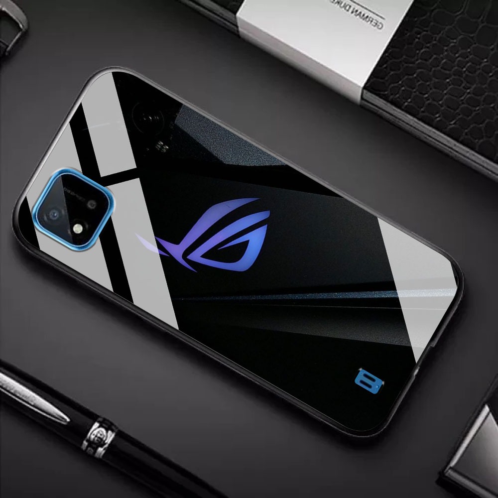 เคส HP QQ2 Realme C11 2020 - Softcase Glass - Hardcase 2D Glossy - เคสโทรศัพท์มือถือปี 2024 - เคสราค