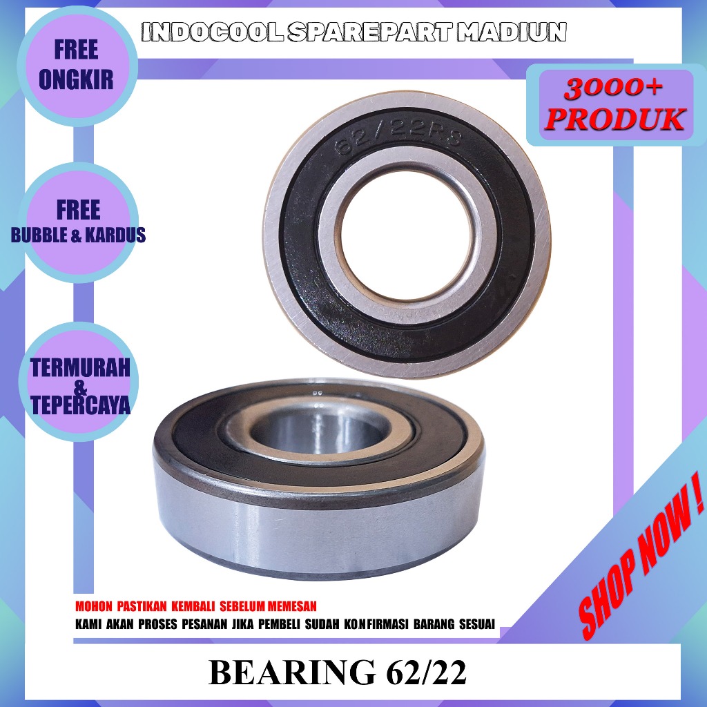 6222 BEARING BEARING / LAHER / BEARING 62/22