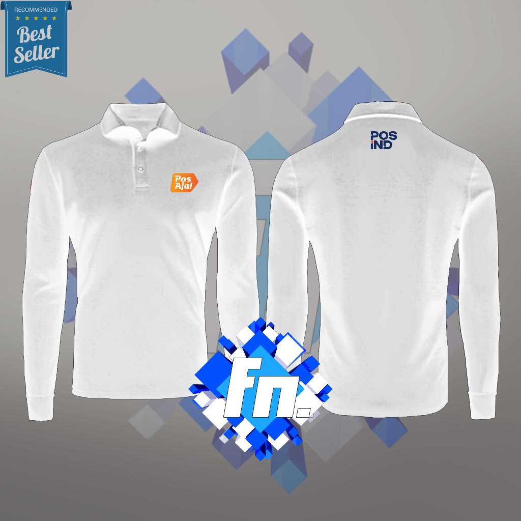 UNISEX WANGKI COLLAR POLOSHIRT LONG SLEEVE POS IND POS เท่านั้น