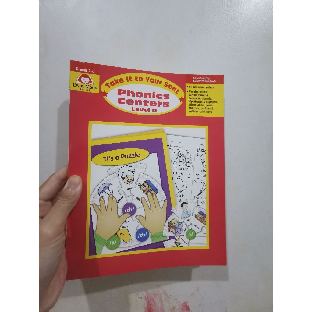 หนังสือการออกเสียงภาษาอังกฤษ Evan moor