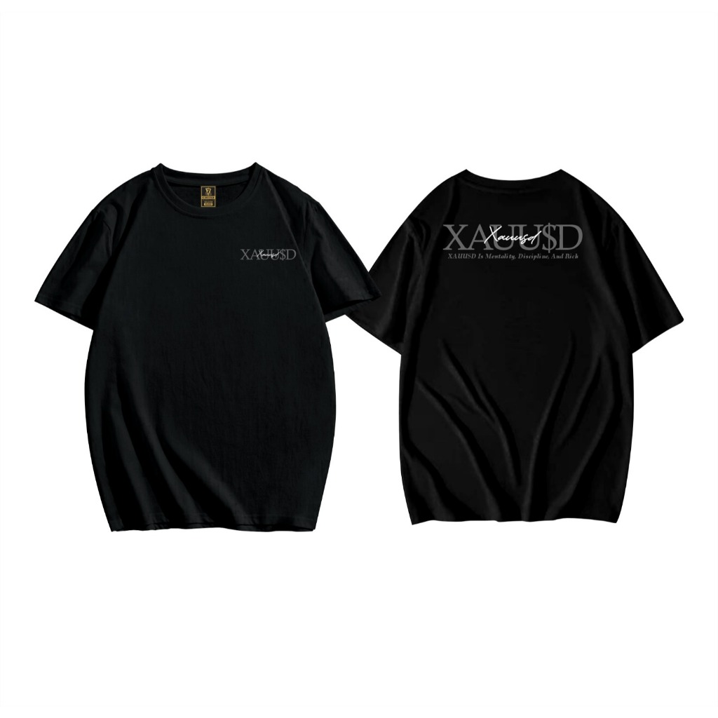 TREDE XAUUSD เสื้อยืดแฟชั่นผู้ชาย Unisex ดีไซน์ใหม่