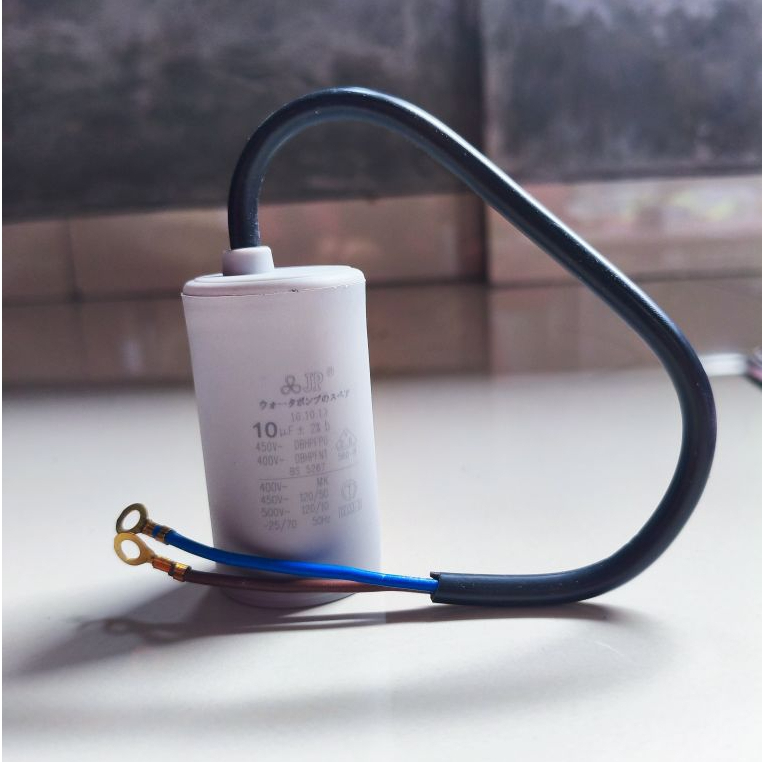 JP ยี่ห้อ CAPACITOR อะไหล่ปั๊มประเภท 12 uF 450 V 10 uF 450 V