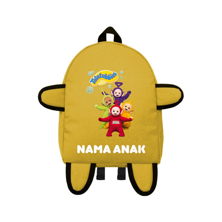 TELETUBBY Motif Mini Backpack - Mini Backpack (FREE NAME)