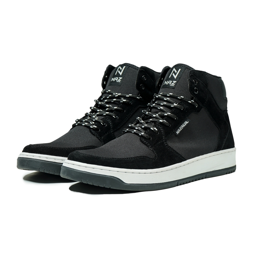 GONZO BLACK HIGH - รองเท้าลําลองผู้ชาย Naz