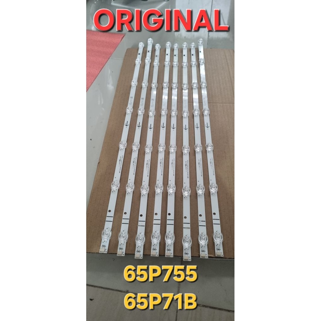 หลอดไฟ LED Backlite / bl / TCL 65P755 / 65P71B LED TV LAMP