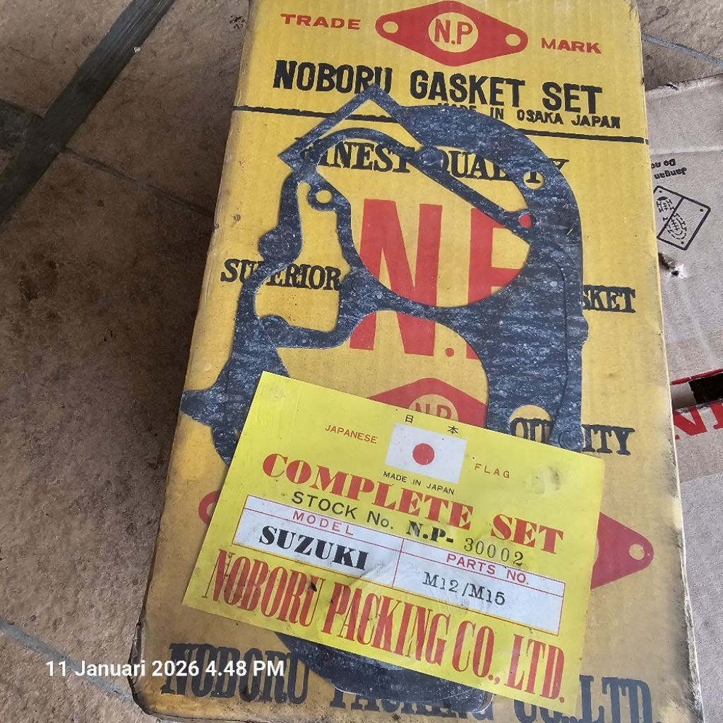 ปะเก็นครบชุด Suzuki M12/M15 NP NP NP NP