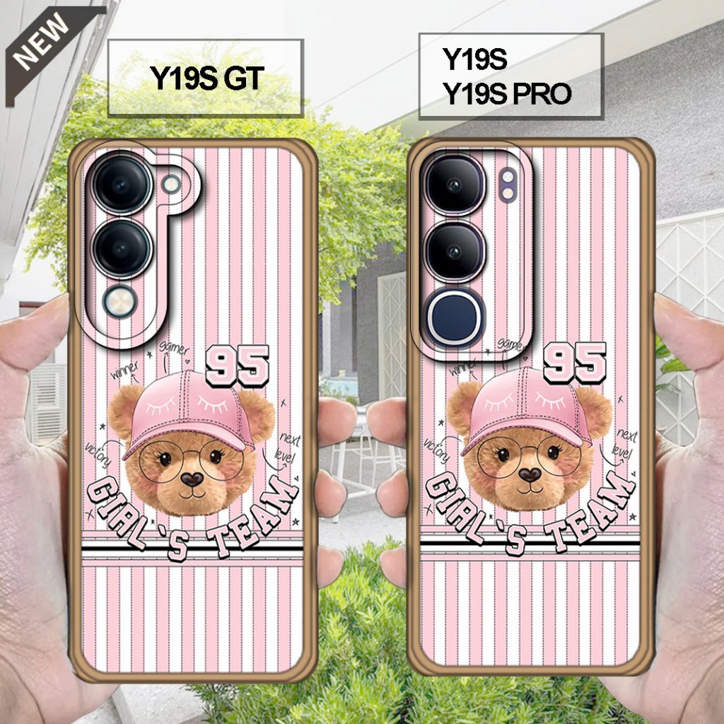 ซิลิโคน VIVO Y19S _เคส Y19S PRO _เคส VIVO Y19S GT _เคส softcase สีดําใสยืดหยุ่นสุดเท่