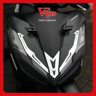 VRGP GARNIS LAMPU DEPAN VARIO 125 NEW 2026/ LIS DADA VARIO 125 CBS ISS/ GARNISH BODY DEPAN VARIO AKSESORIS VARIO 125 NEW MURAH