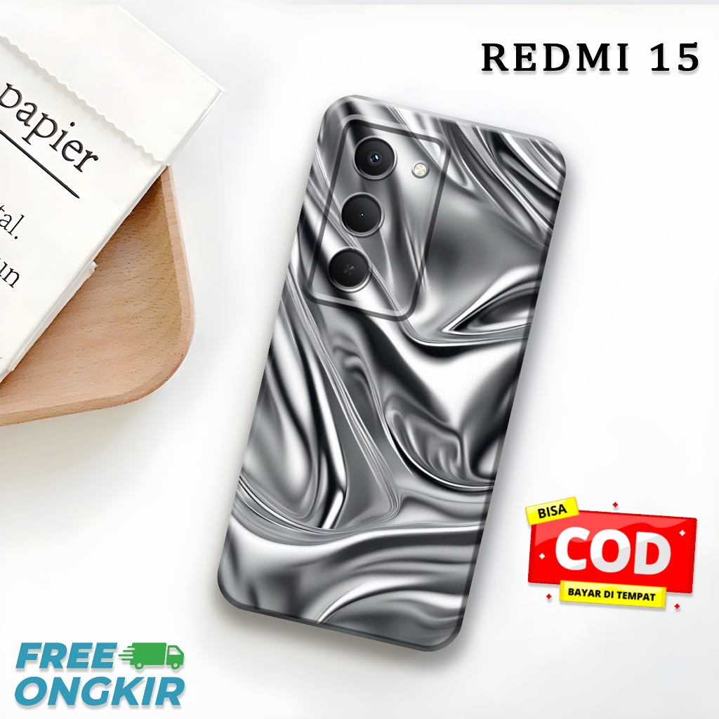 HP เคสโทรศัพท์ Redmi 15 4g ล่าสุด - เคสโทรศัพท์ Redmi 15 4g - Elzora.id - เคสแฟชั่นเคลือบเงา - เคสเด