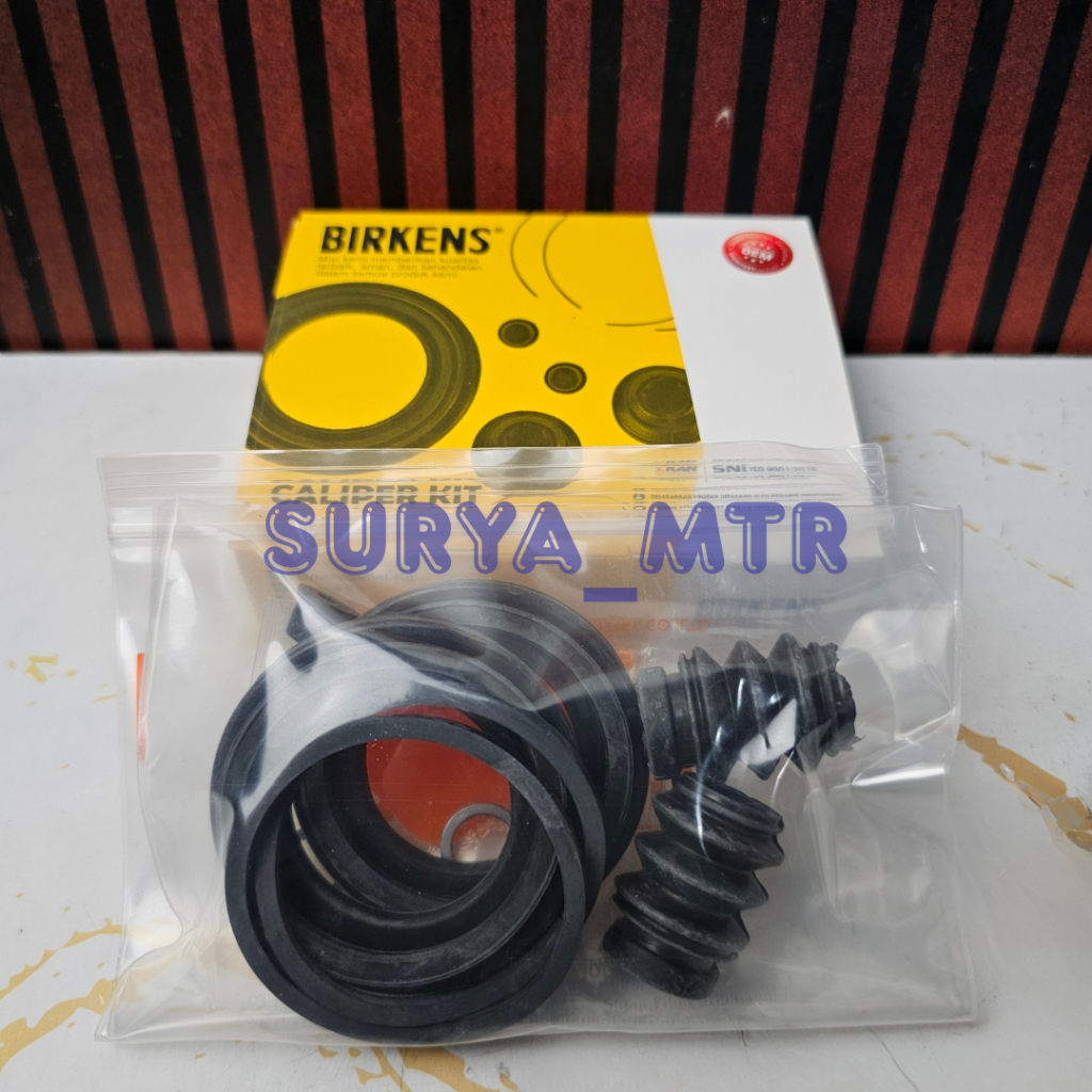 CALIPER CALIPER KIT REPAIRKIT เบรคด้านหน้า HONDA ALL NEW CRV 07-12 BIRKENS B-HCK-009