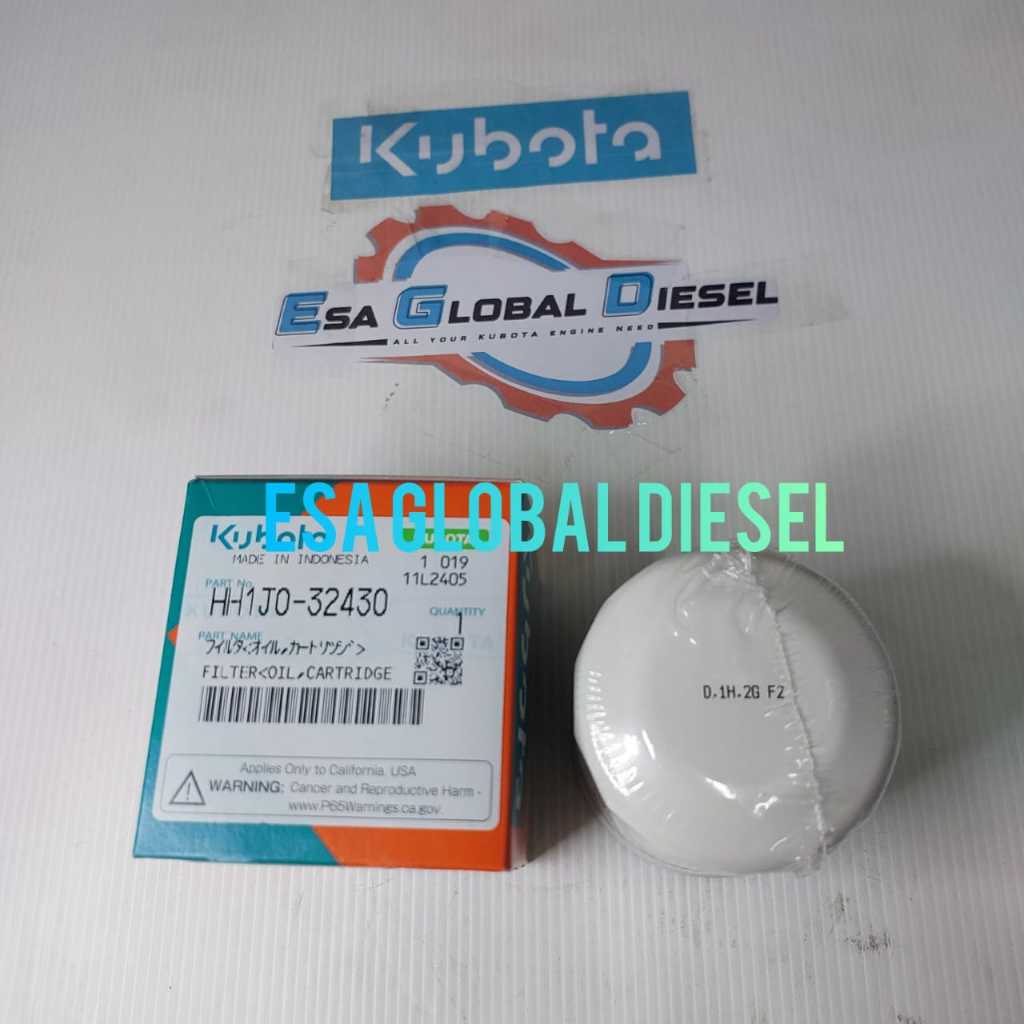 KUBOTA CARTDRIDGE กรองน้ํามัน D722, D782, D902, Z402, Z482, Z602 HH1J0-3430