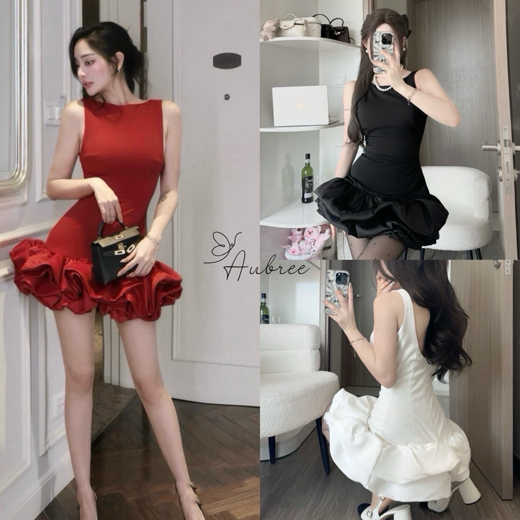 [ AUBRE ] Haein Vietnam Dress / Mini Dress / Womens Party Dress