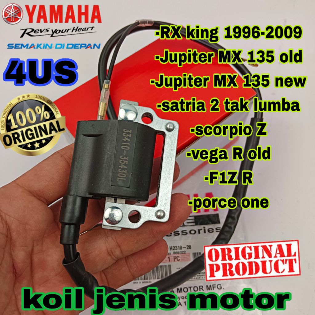 4US original yamaha coil F1Z R-posce one scorpio z Vega R Old Jupiter mx 135 เก่าแซทเรีย 2 จังหวะ Ju