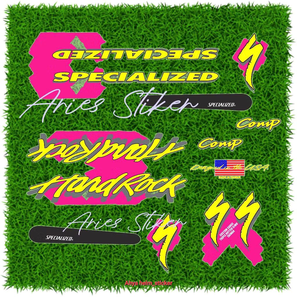 สติ๊กเกอร์จักรยานเสือภูเขาพิมพ์ลายโปร่งใส SPECIALIZED