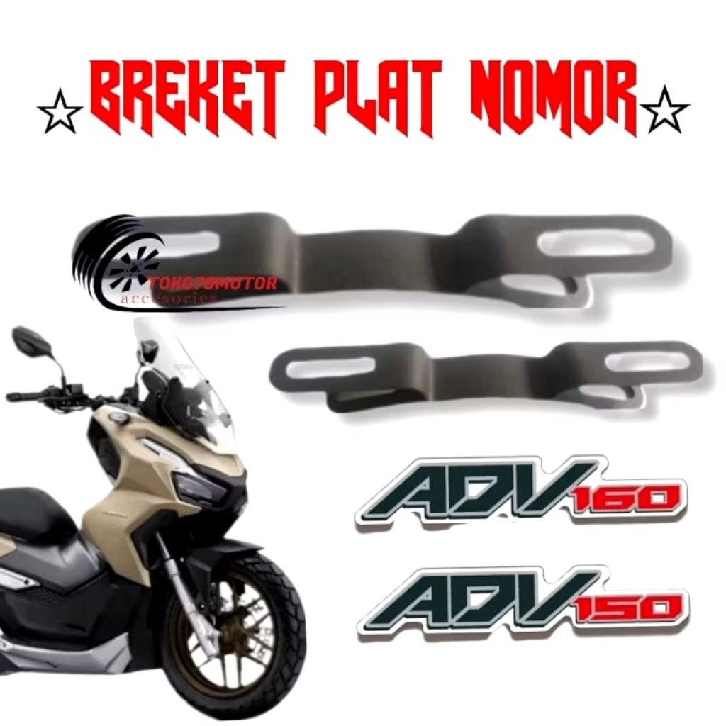 ADV 160 150 PCX 160 150 Universal Crab Model Plate Bracket