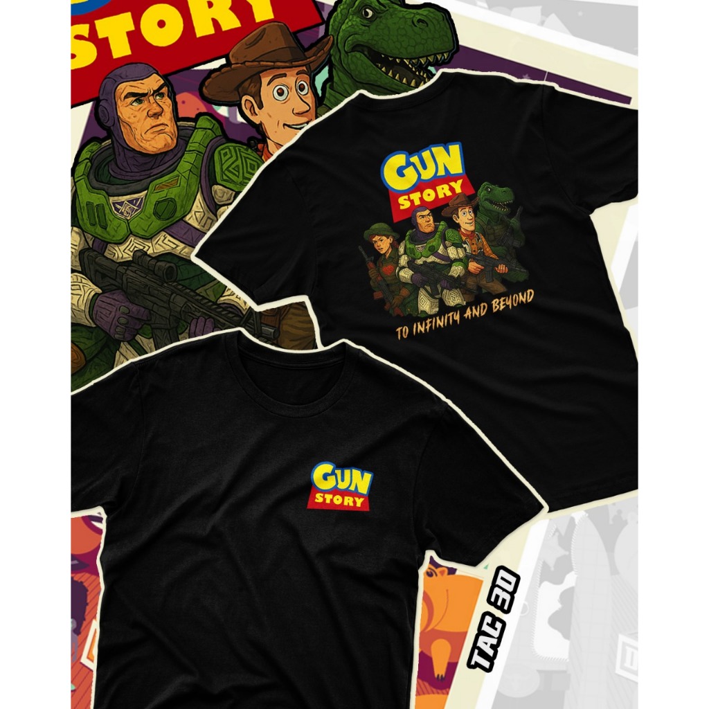 เสื้อยืด Tactical Gvn Story Toy Story
