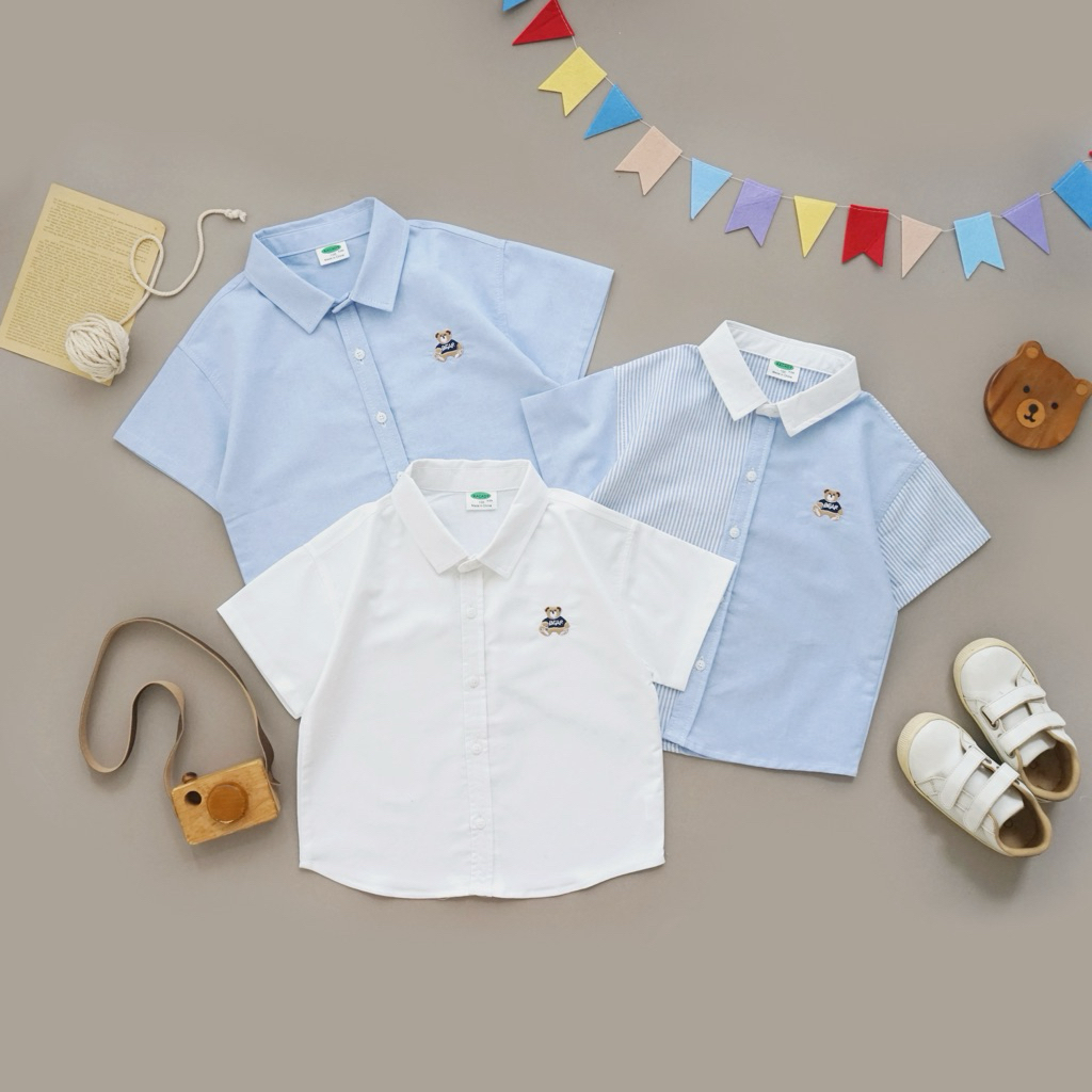 OLLIE BEAR BOYS SHIRT