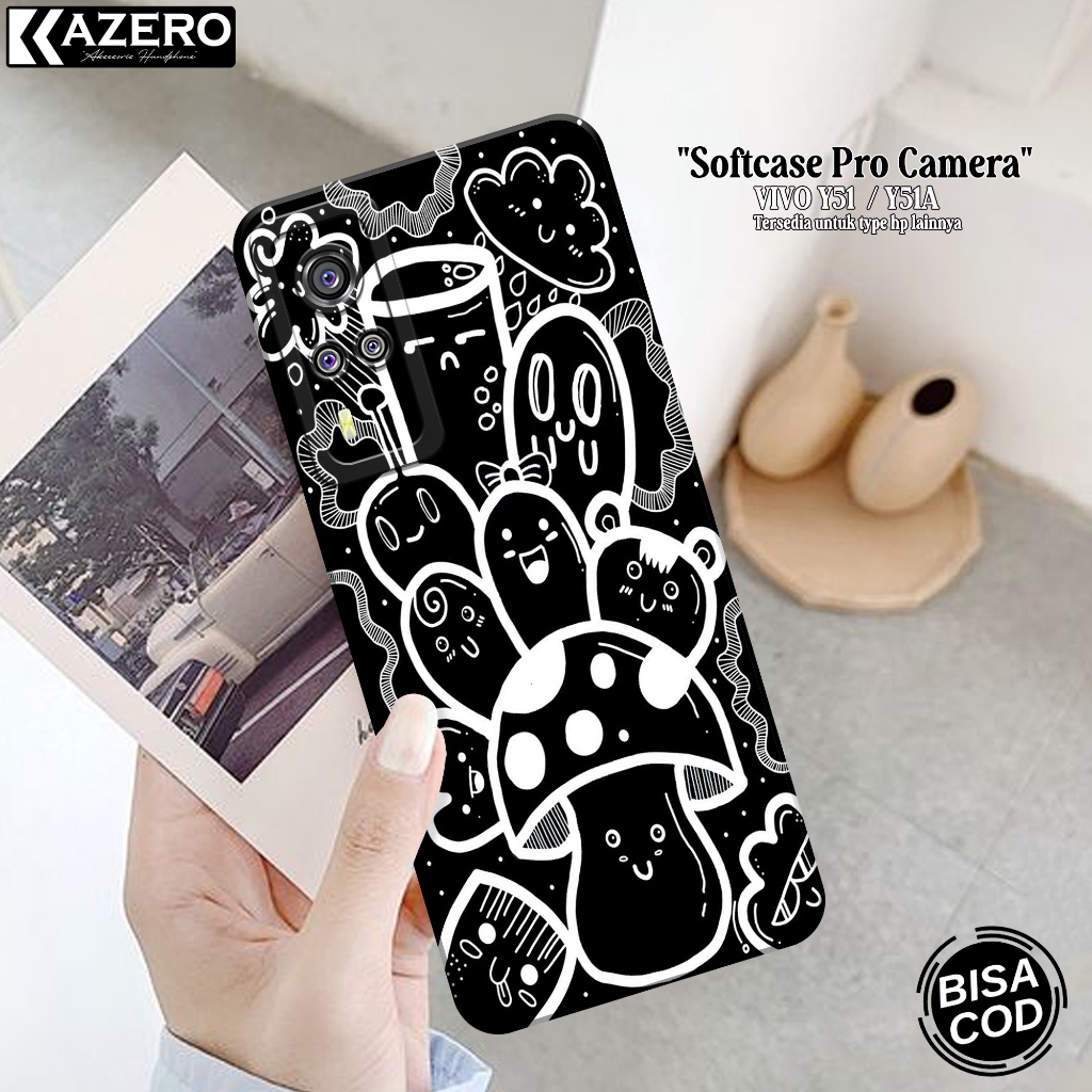 Softcase Hp VIVO Y51 / Y51A เคสแฟชั่นล่าสุด Aesthetic Case VIVO Y51 / Y51A เคสซิลิโคน Pro เคส VIVO Y