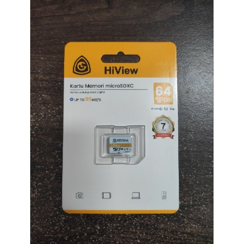 SD CARD HIVIEW 64GB*