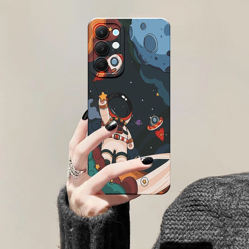 เคส HP สําหรับ Realme C85 / Realme 15X Astronaut Motif เคสโทรศัพท์ Procam น่ารัก - BNR17