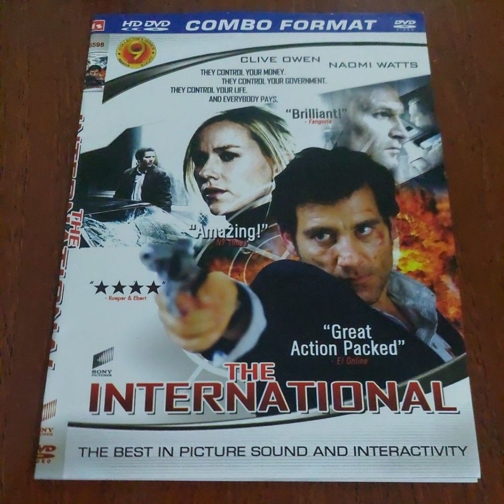 ดีวีดี "THE INTERNATIONAL" CLIVE OWEN - NAOMI WATTS