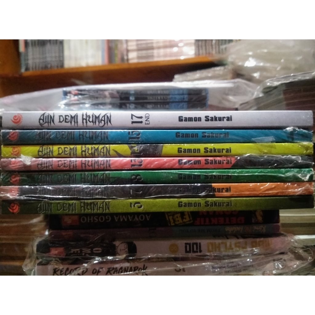 Ajin Demi Human Comic 7 Pack vol 3.7,8,13-15,17 เสร็จสมบูรณ์