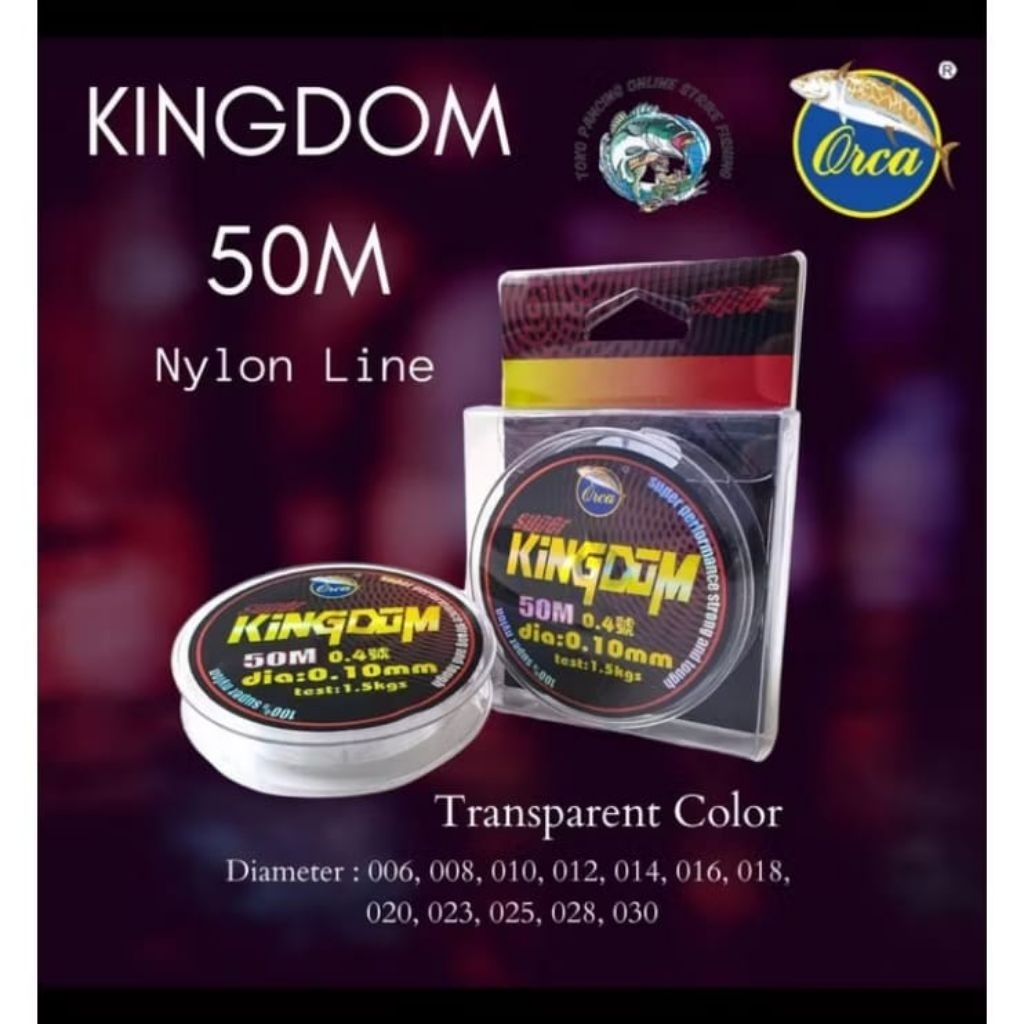 ORCA KINGDOM FISHING LINE 50 M