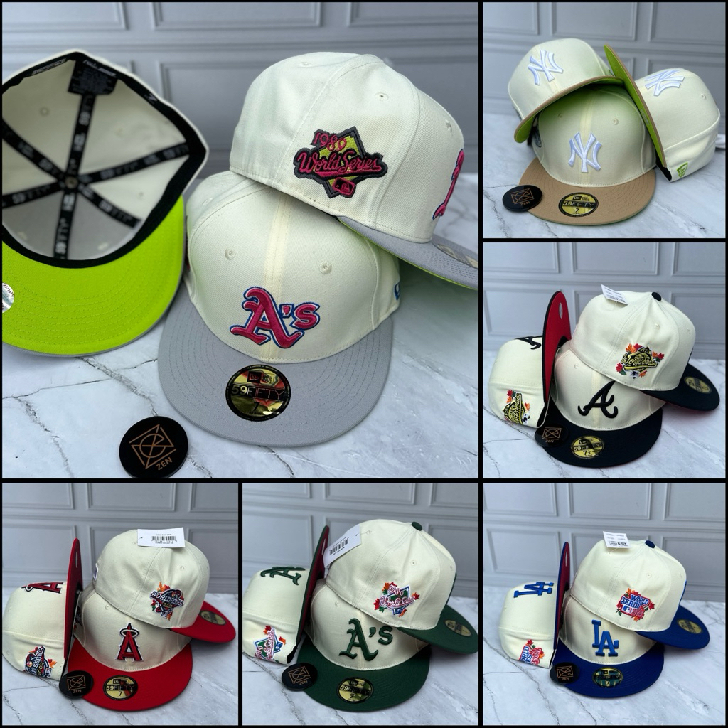 หมวก snapback ครีม ติดตั้ง ชุด AA+