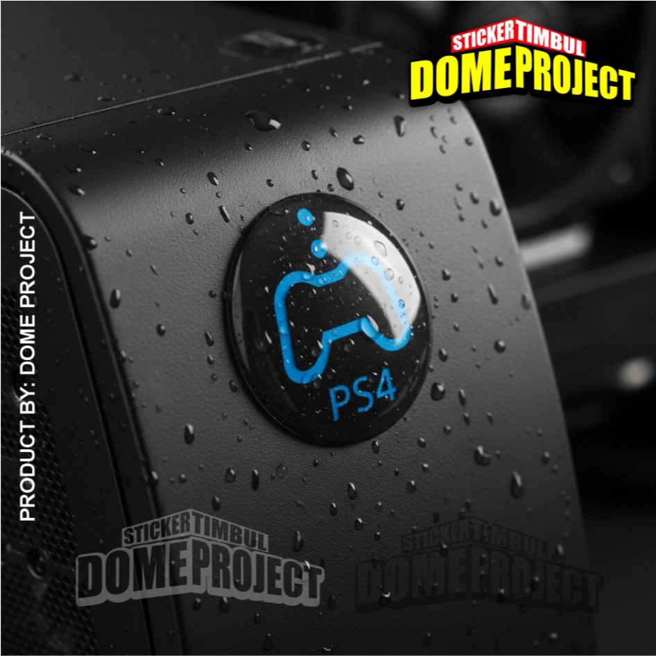 PLAYSTATION4 สติ๊กเกอร์ PS4 RAISED FLEXIBLE RESIN EMBLEM