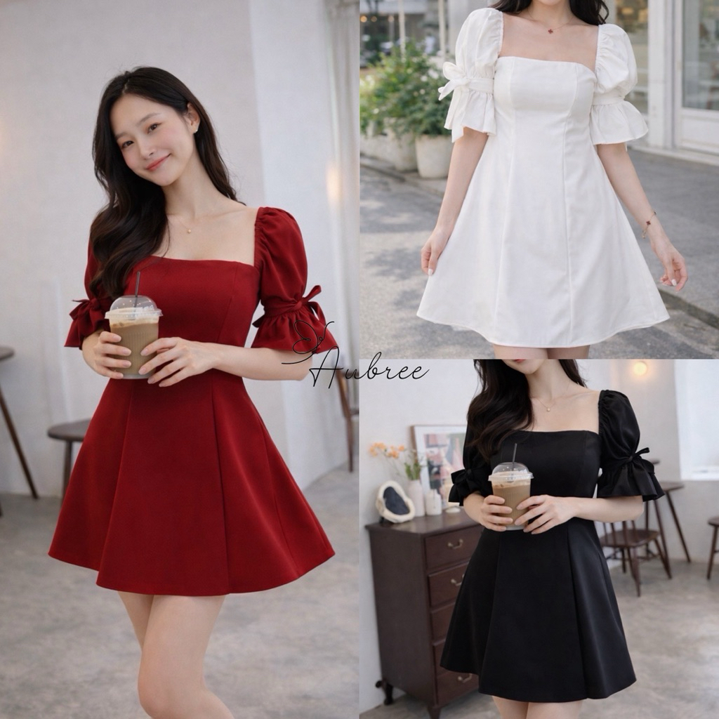 [ AUBRE ] Livy Vietnam Dress / Mini Dress / ชุดเดรสลําลองผู้หญิง