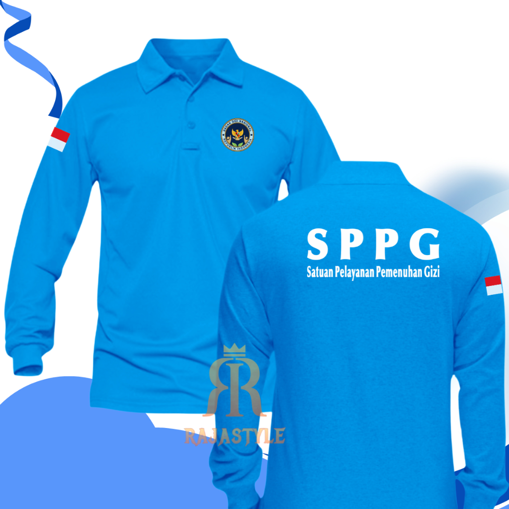 MBG LOGO เสื้อโปโลแขนยาวเสื้อยืดคอปกเสื้อยืดสําหรับผู้ชายและผู้หญิง, การพิมพ์หน้าจอ DTF แบบกําหนดเอง