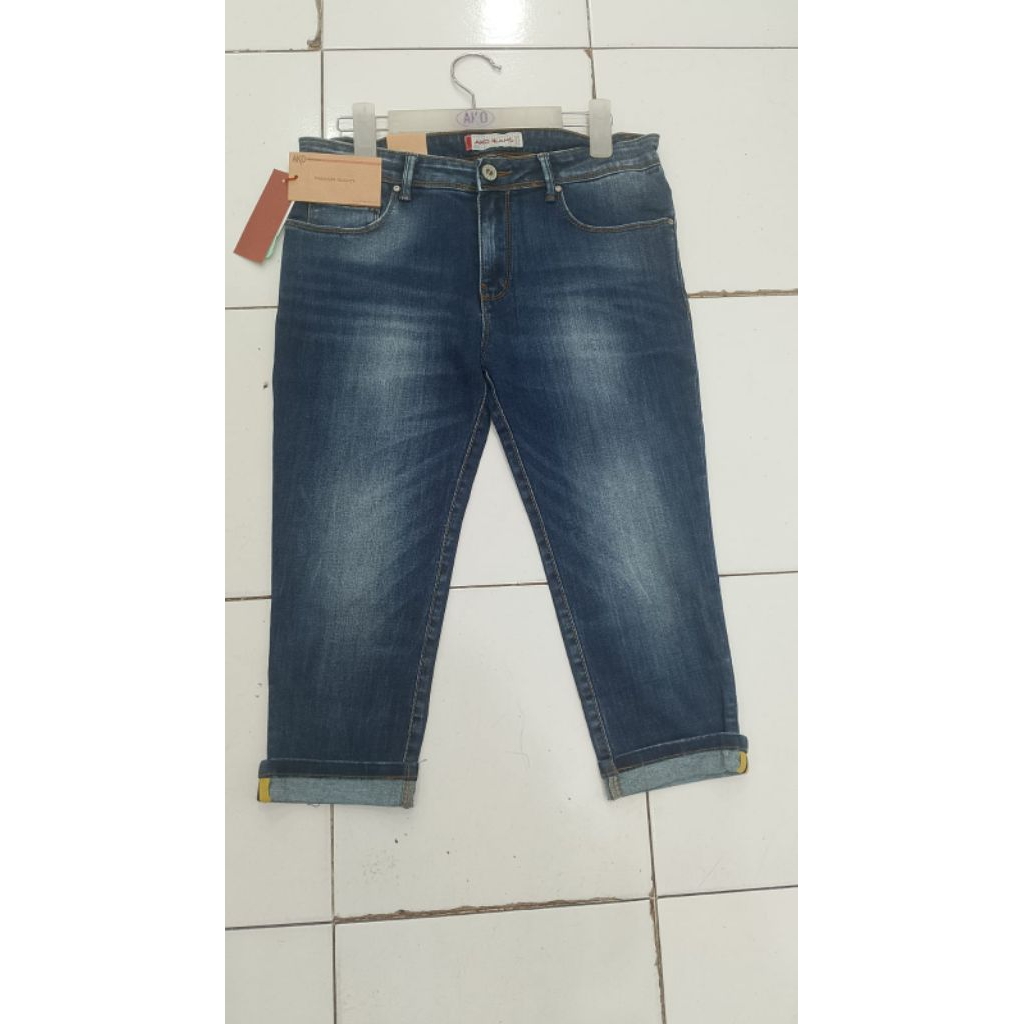 AKO Jeans 7/8 กางเกงผู้หญิง